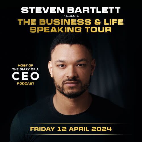 Steven Bartlett: The Business Life Speaking Tour