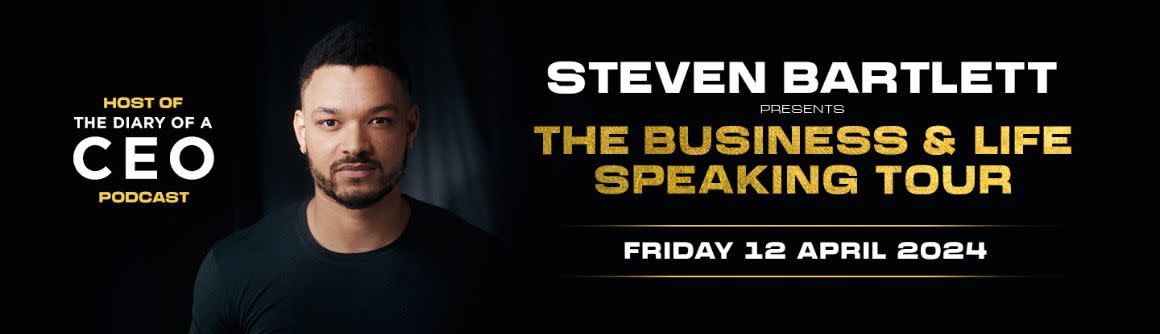 Steven Bartlett: The Business Life Speaking Tour