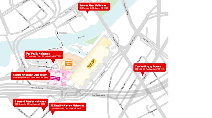 Mcec Coverage Map Plan your visit | Experience our Venue | Explore Melbourne | MCEC