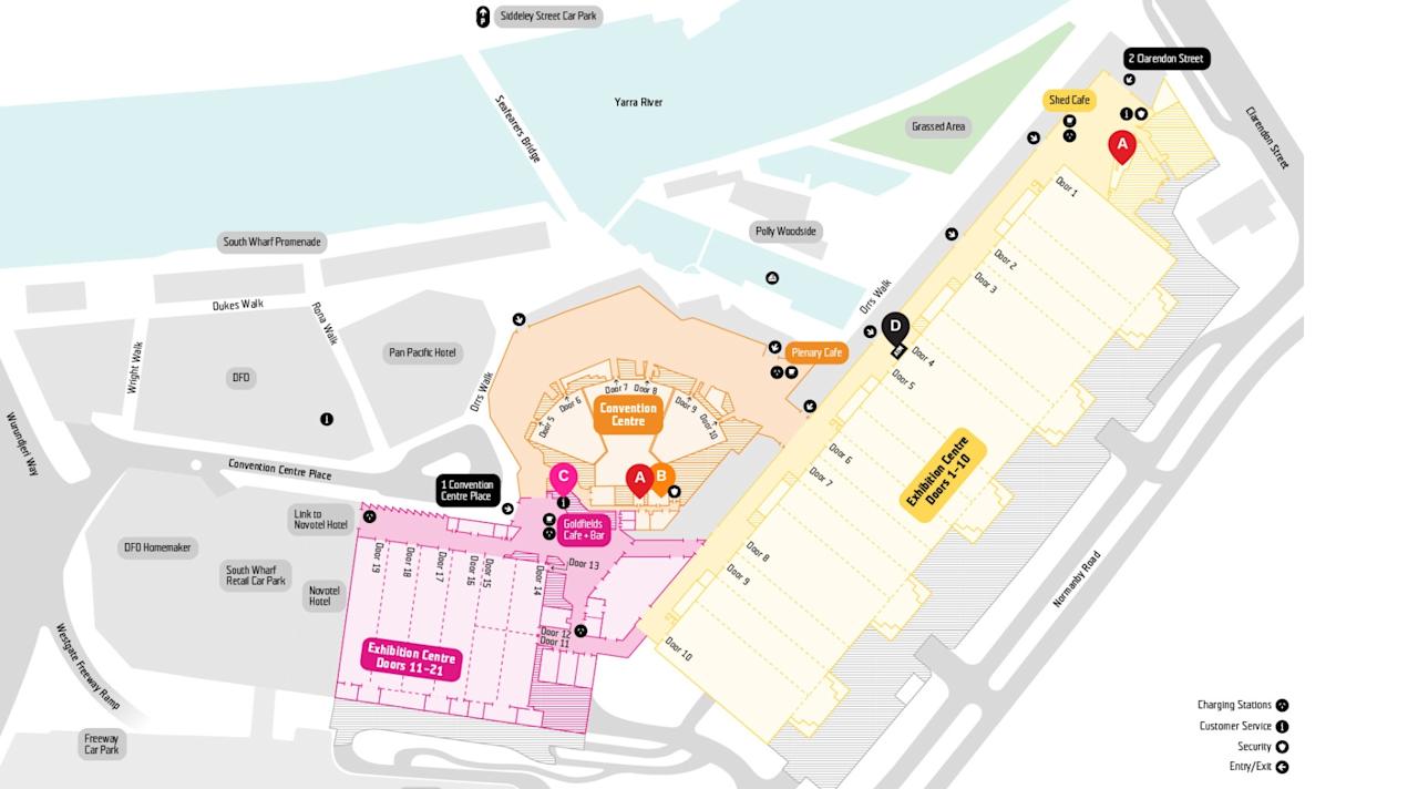 Mcec Map Plan your visit | Experience our Venue | Explore Melbourne | MCEC