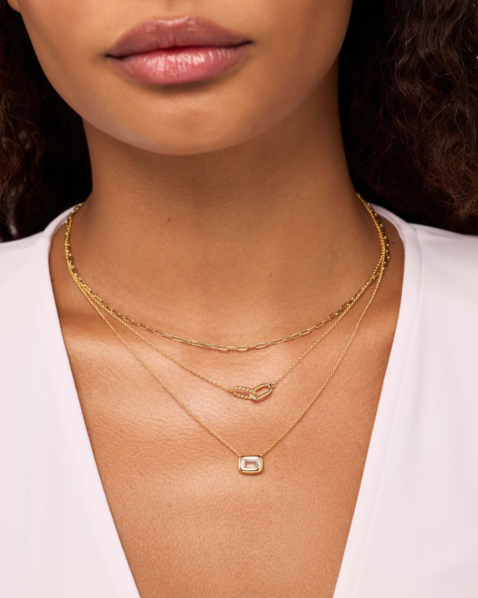 April Birthstone Necklace - Shop the look