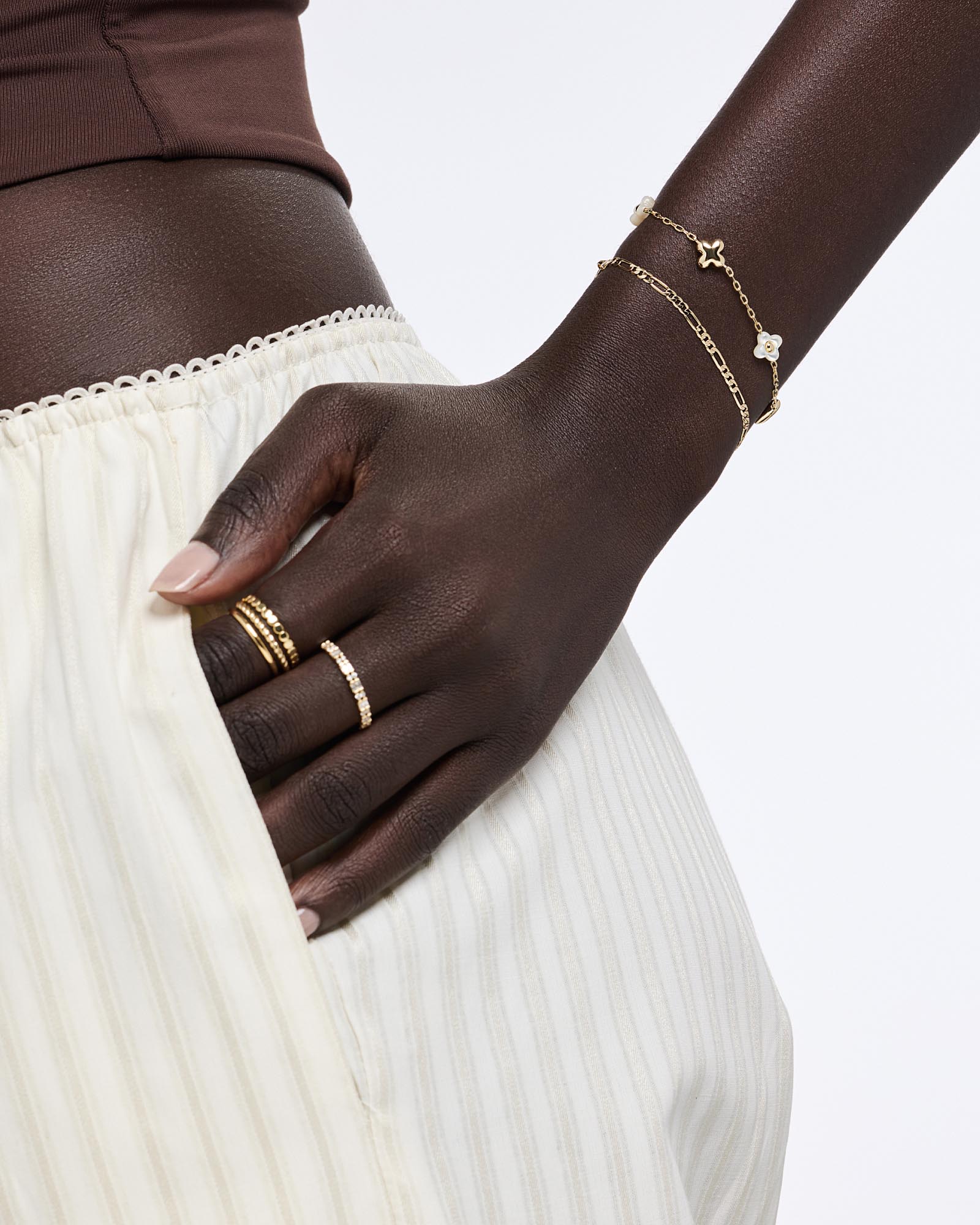 Azura Bracelet Mother of Pearl - Shop the look