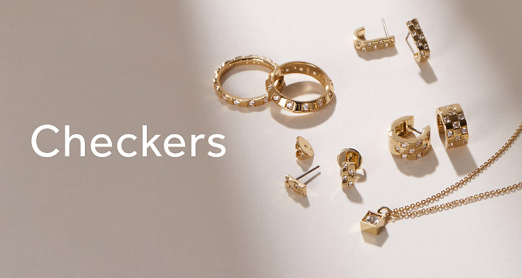 Ana Luisa Jewelry Checkers Ever Elon Ori Eden Nala Amos Earrings Rings