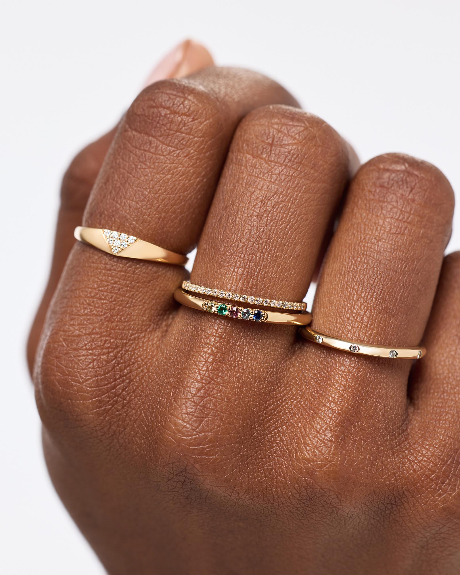 5 Stone Birthstone Ring - Shop the look