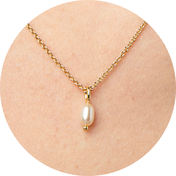 Pearl Chain Necklace - Missanti, Ana Luisa