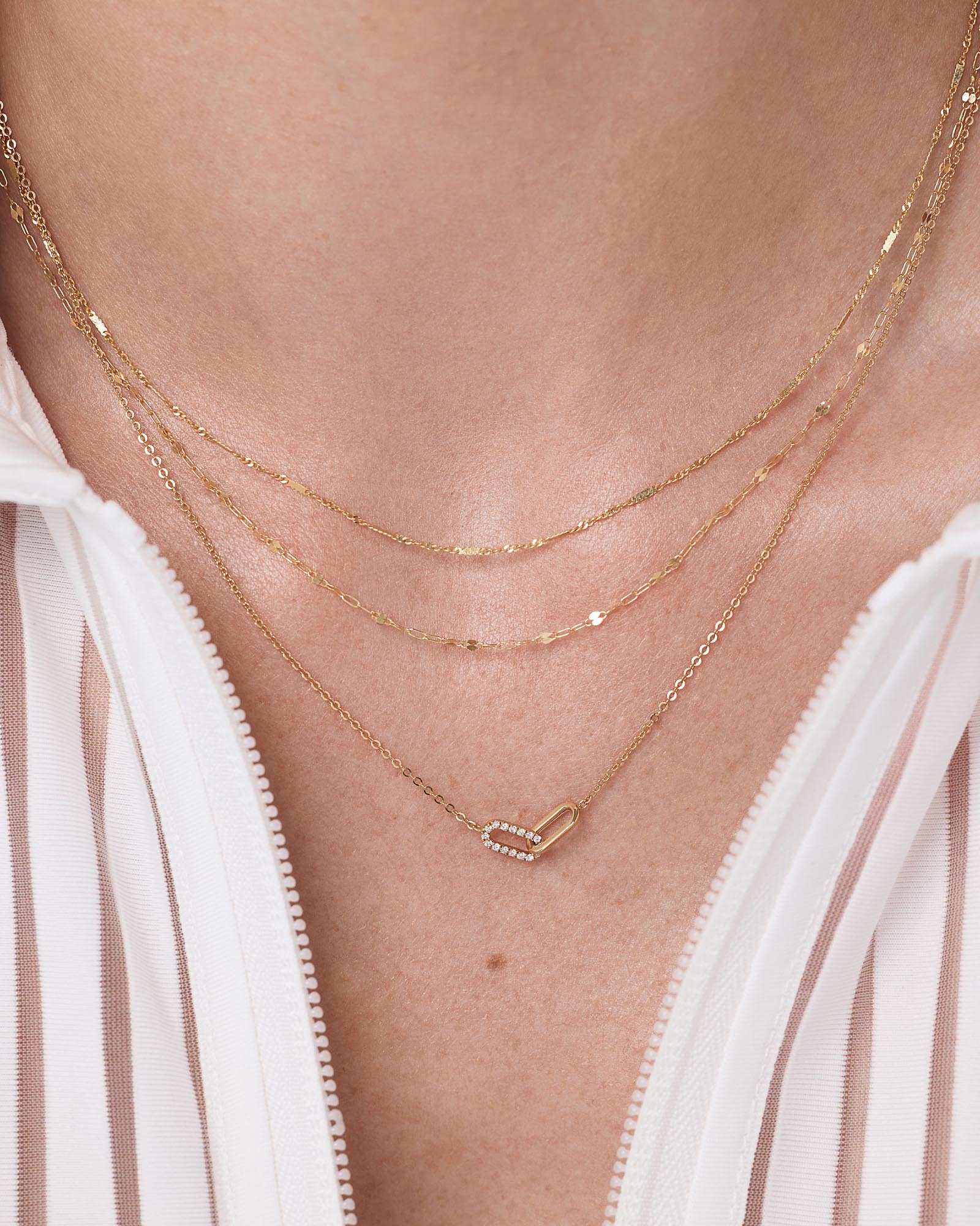 Sparkle Link Chain Necklace - Shop the look