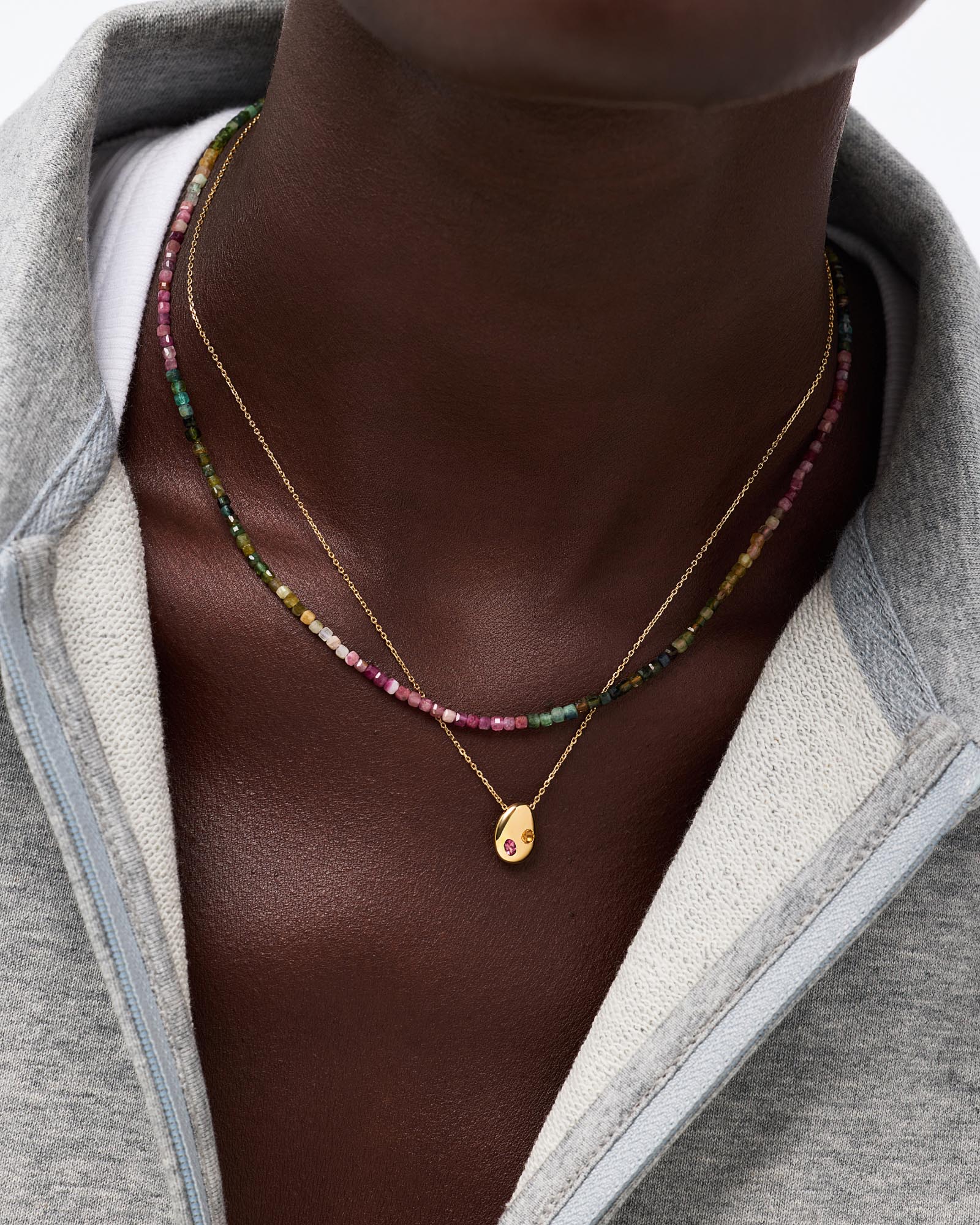 2 Stone Memento Necklace - Shop the look