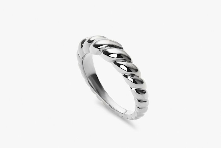 sterling silver band ring