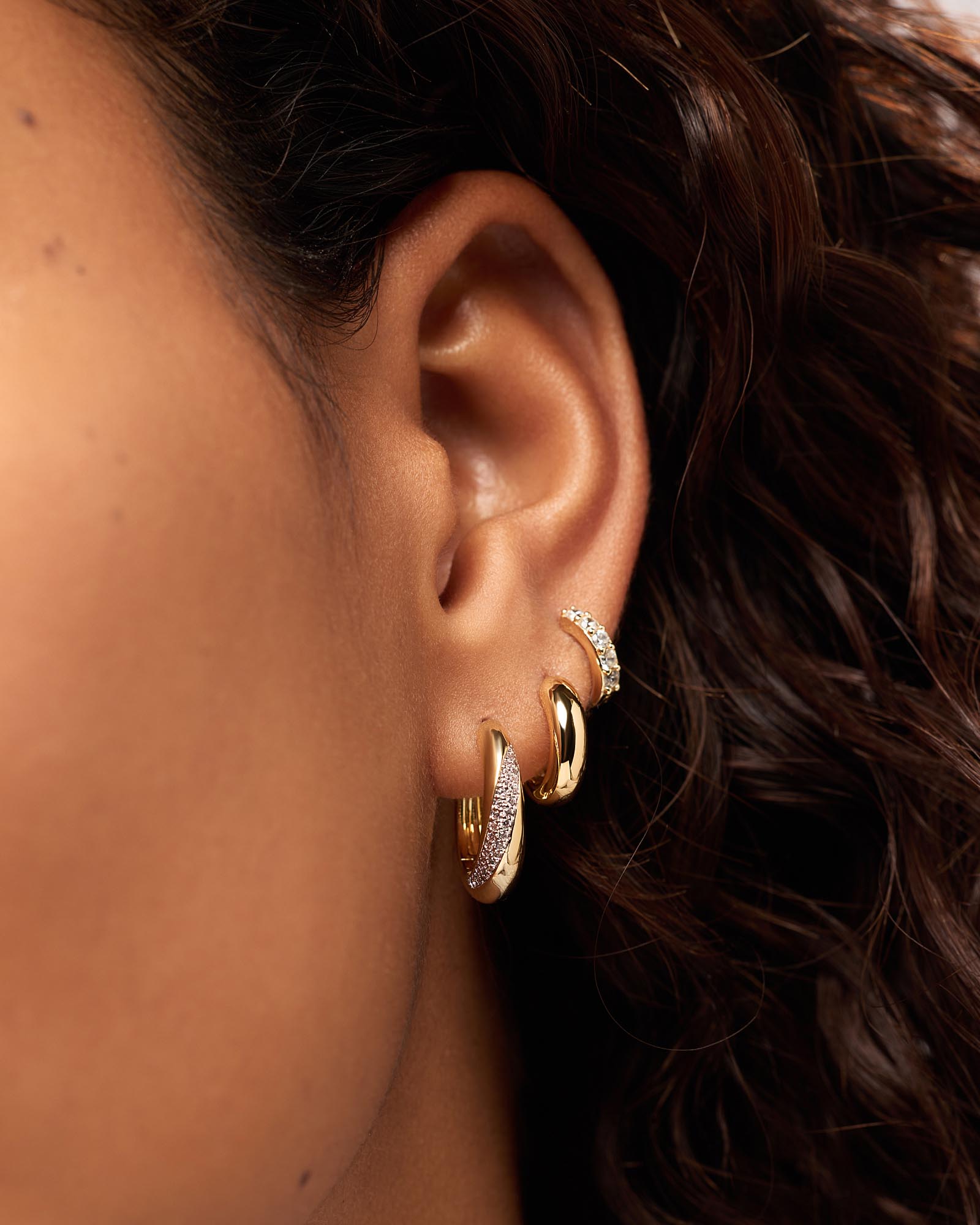 Kira Bold Hoops - Shop the look