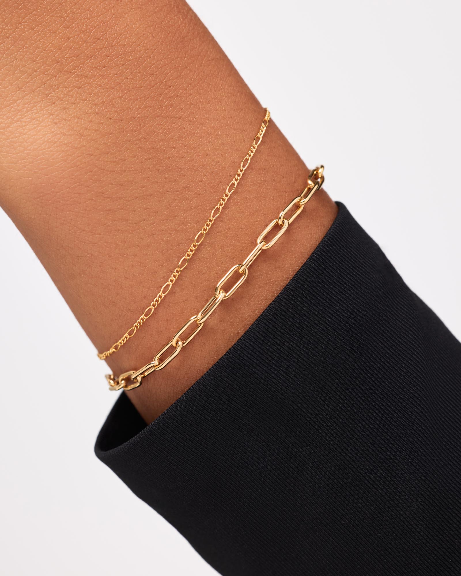 Figaro Chain Bracelet - Shop the look