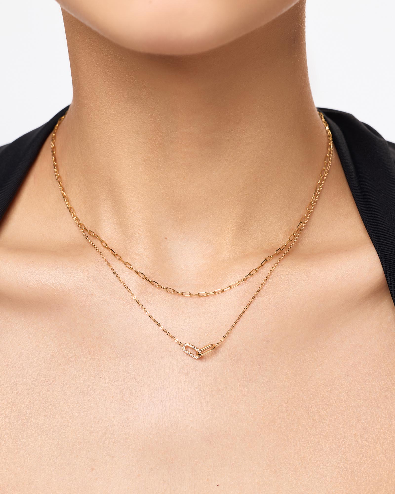 Diamond Link Necklace - Shop the look