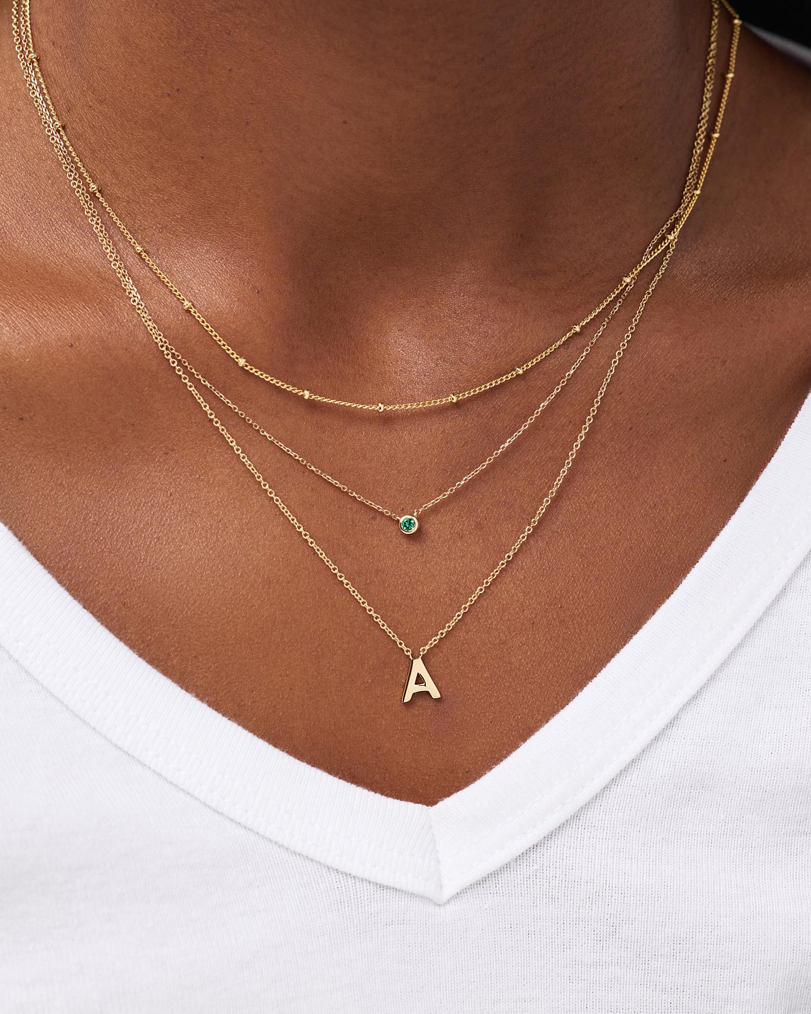 Solo Birthstone Necklace - Shop the look