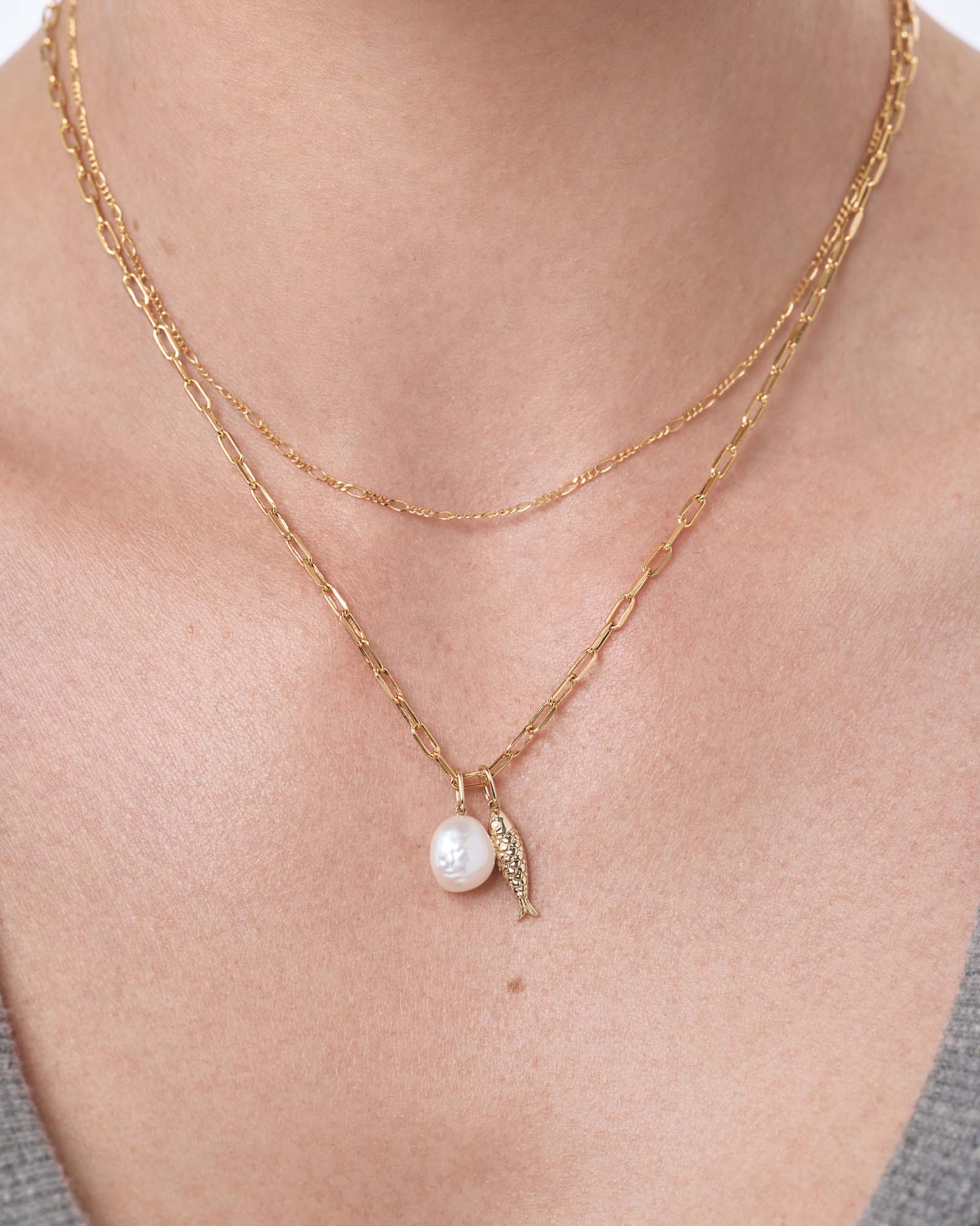 Gold Fish Necklace - Shop the look