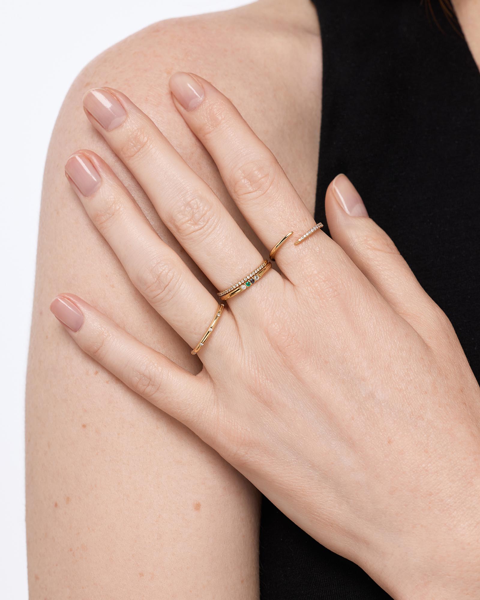 4 Stone Birthstone Ring - Shop the look