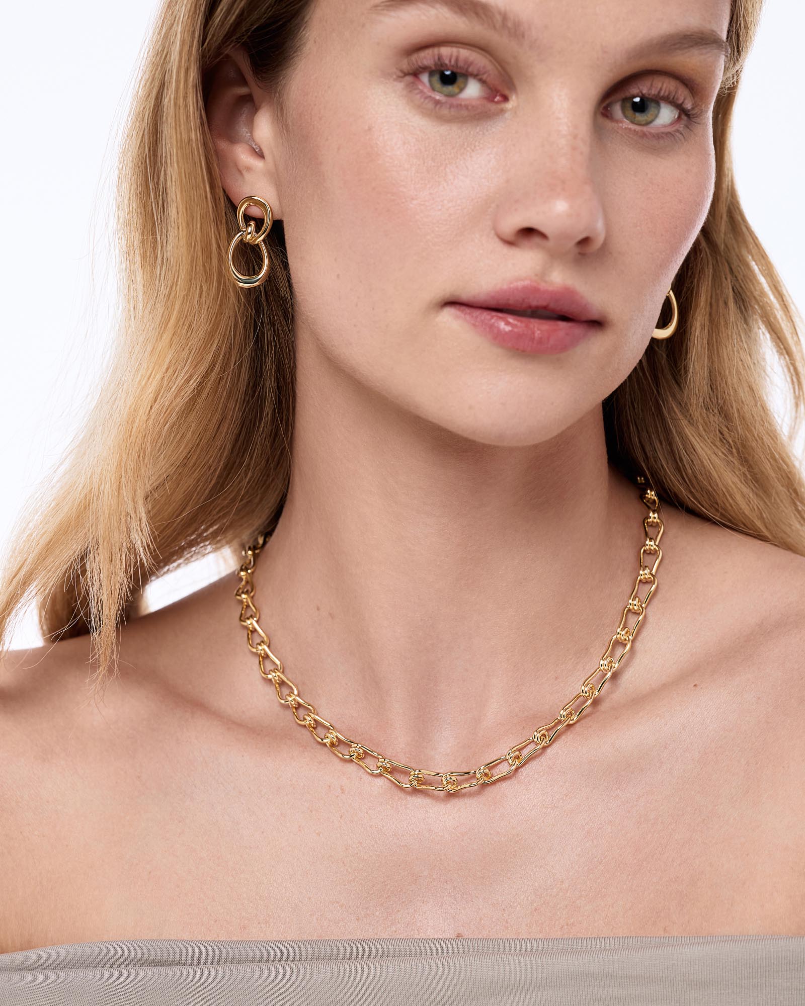 Violet Chain Necklace - Shop the look