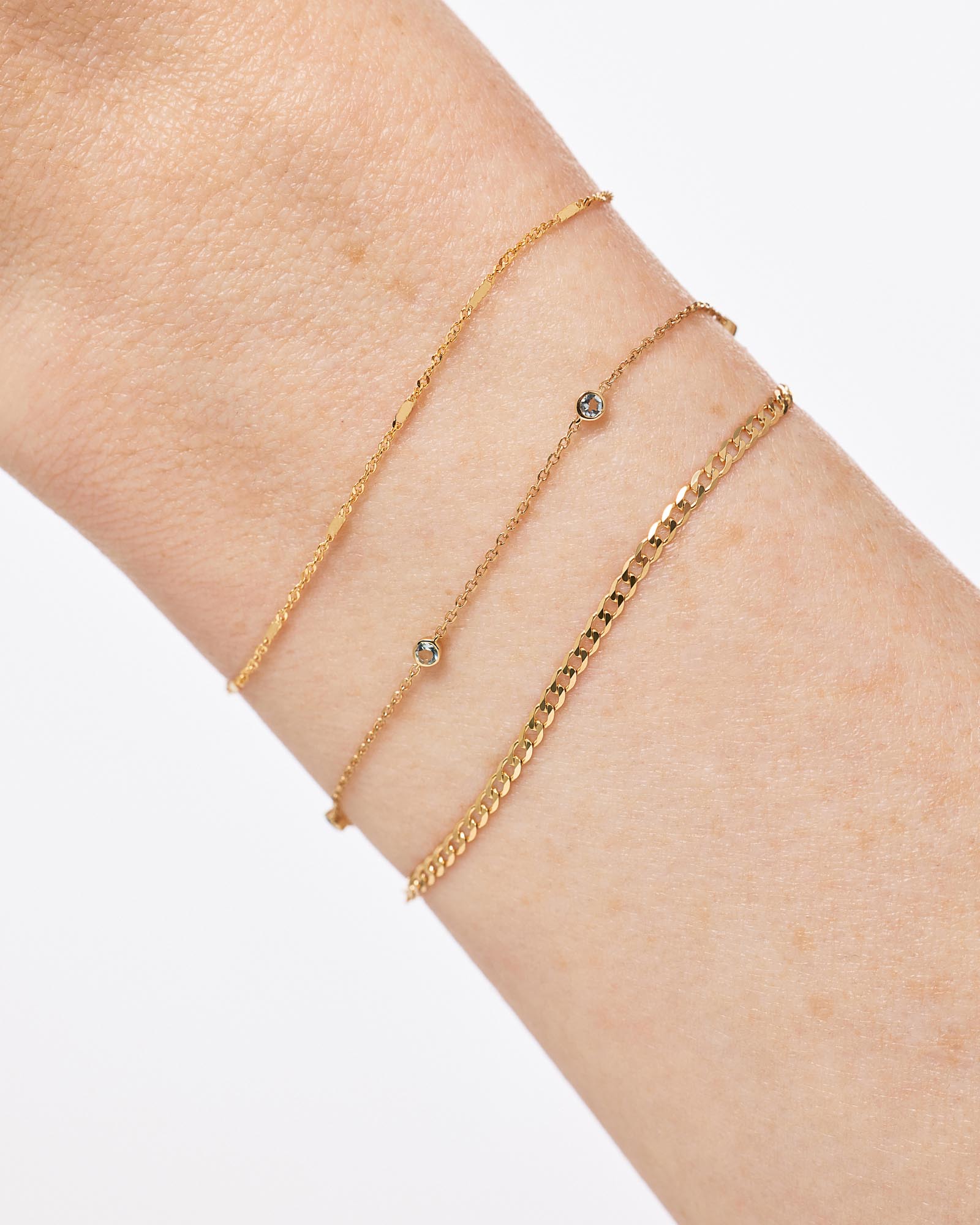 Ruby Birthstone Station Bracelet - Shop the look
