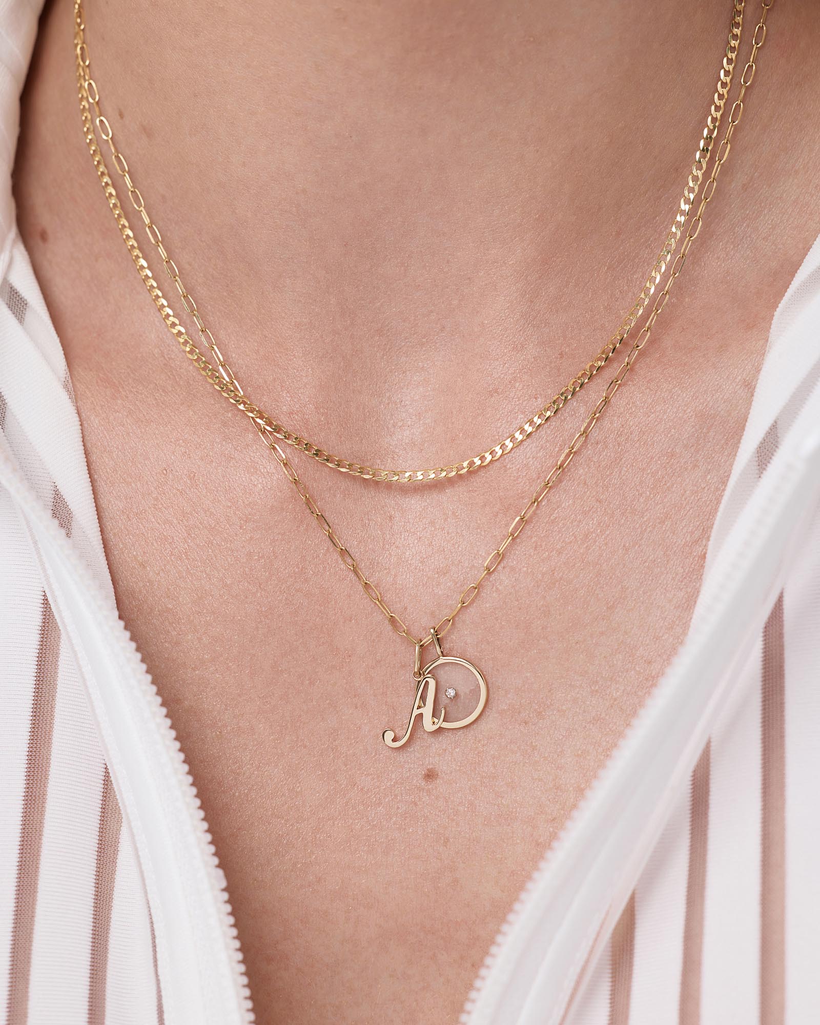 Mini Curb Chain Necklace - Shop the look