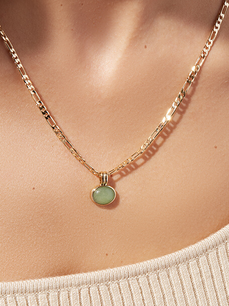 Herringbone Chain Necklace - Ina | Ana Luisa Jewelry