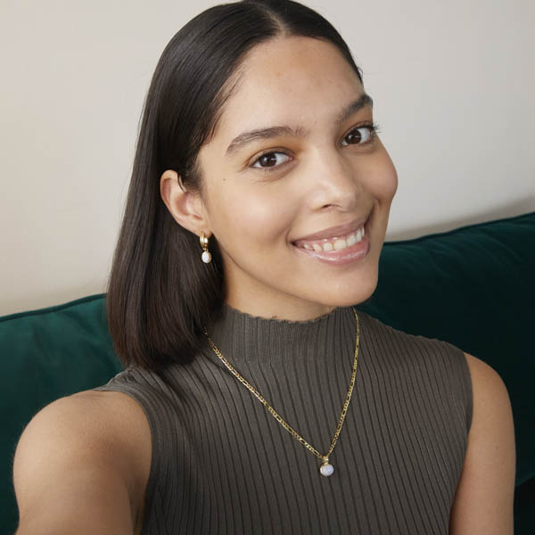 Gemstone Necklace - Meesh Blue | Ana 