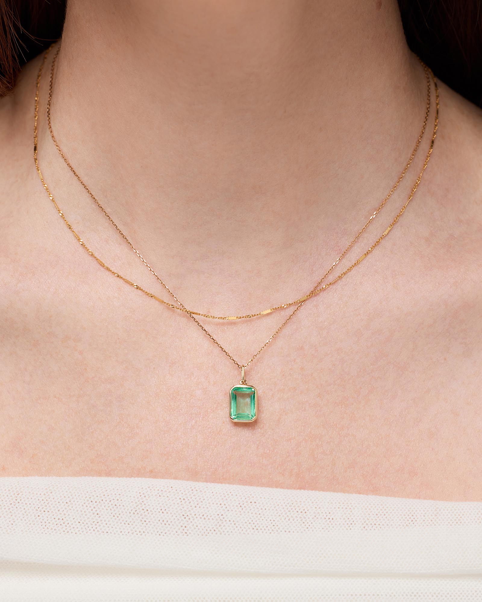 Green Sapphire Spritz Necklace - Shop the look