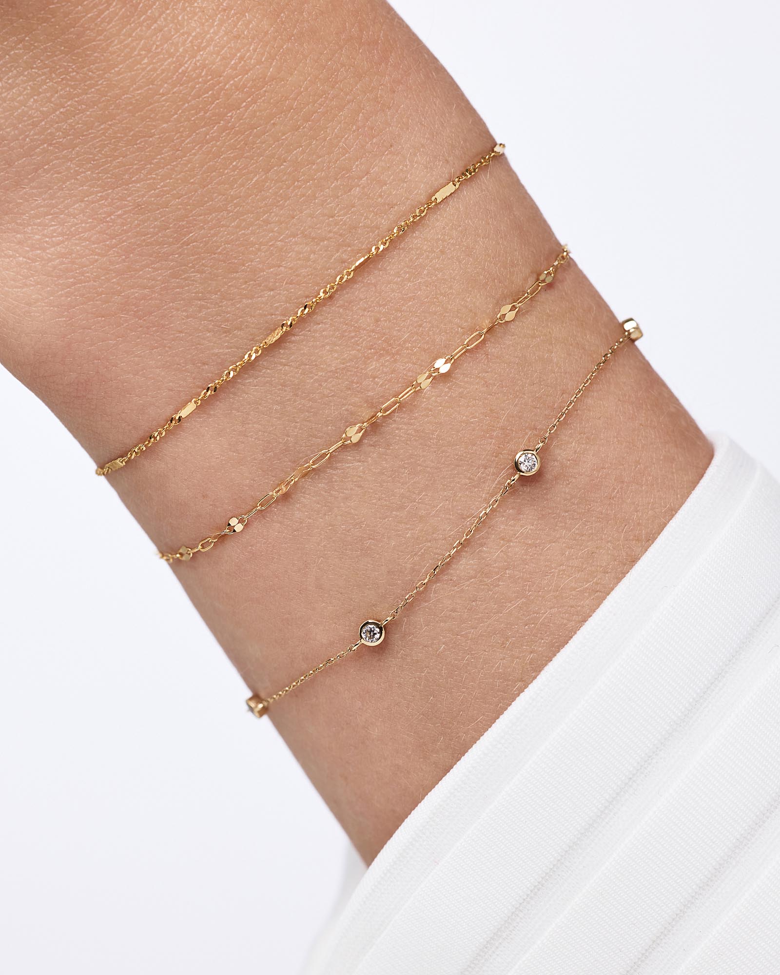 Sparkle Link Chain Bracelet - Shop the look