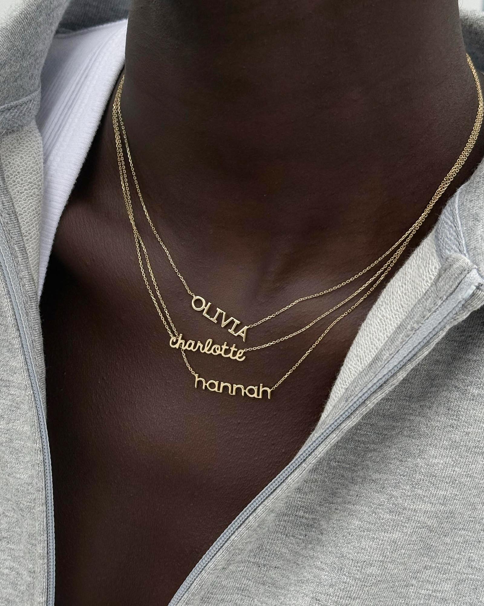 Mini Custom Name Necklace - Shop the look