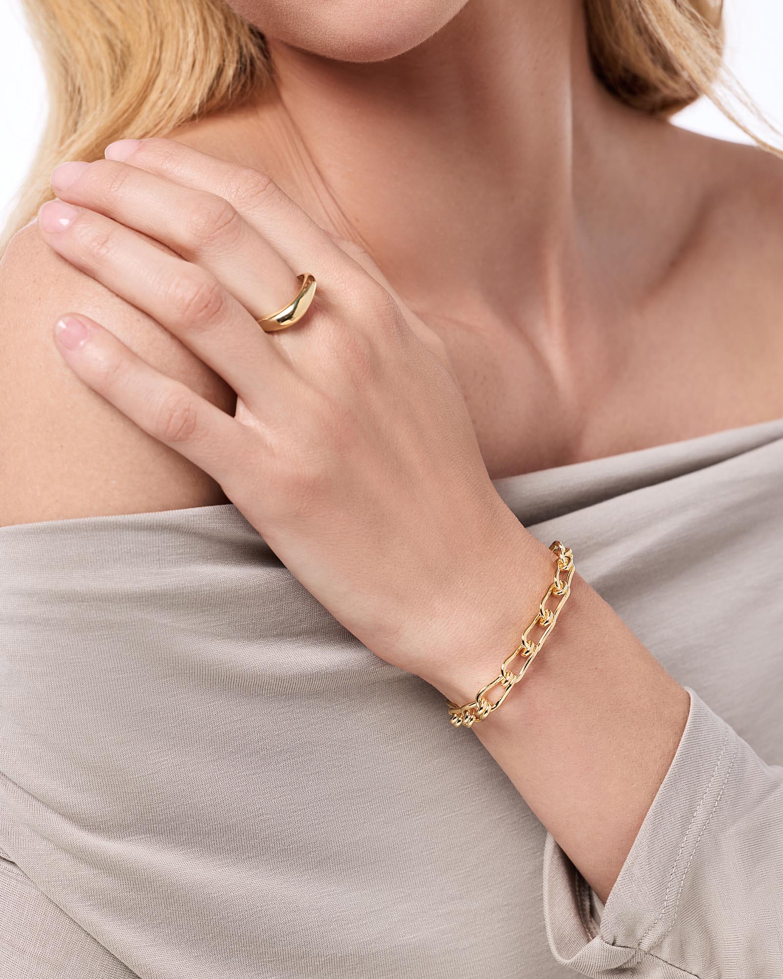 Violet Chain Bracelet - Shop the look