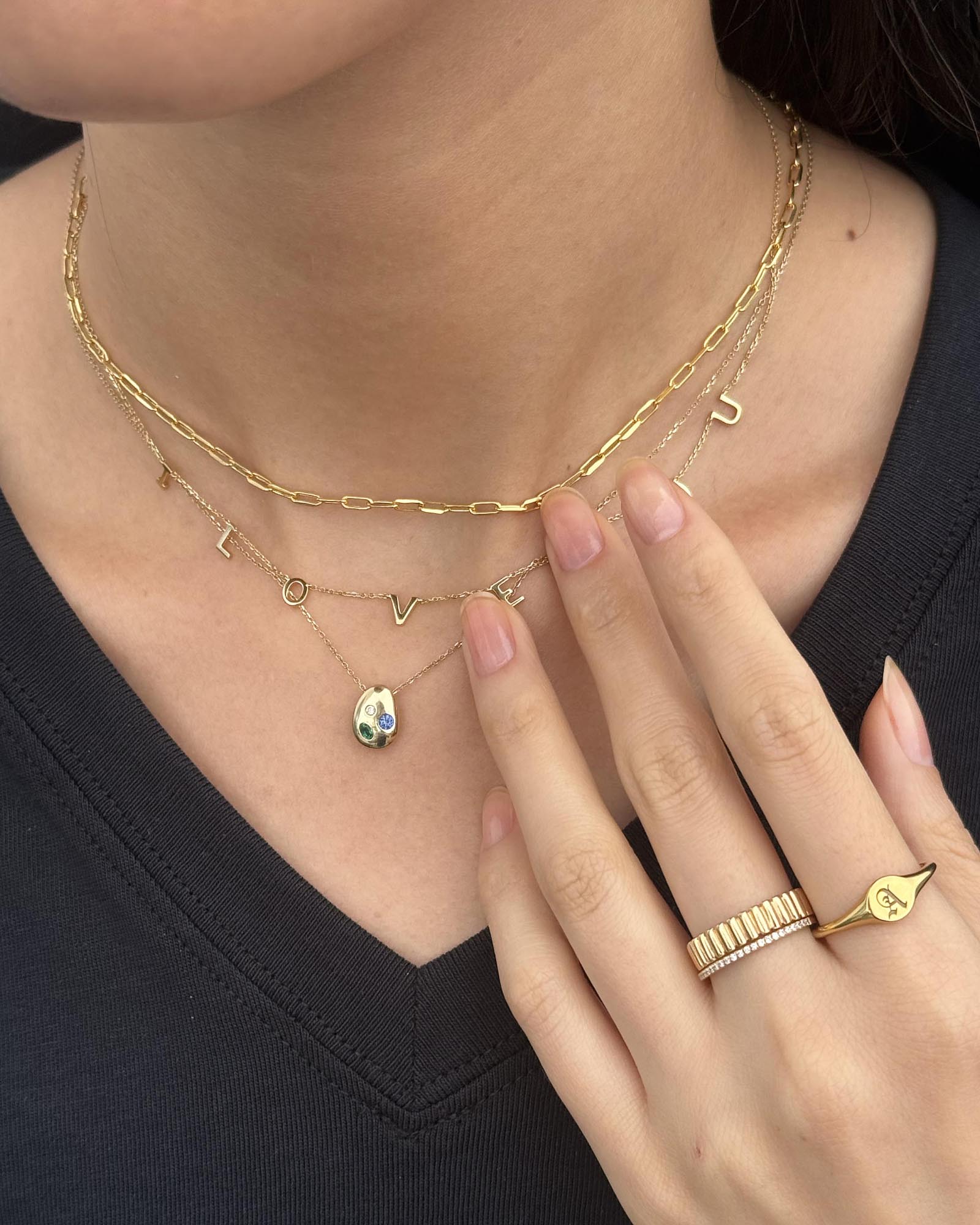 Personalized Signet Ring - Shop the look