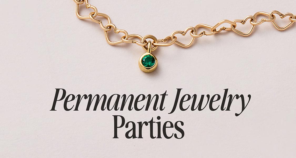 Permanent Jewelry Parties Title Banner