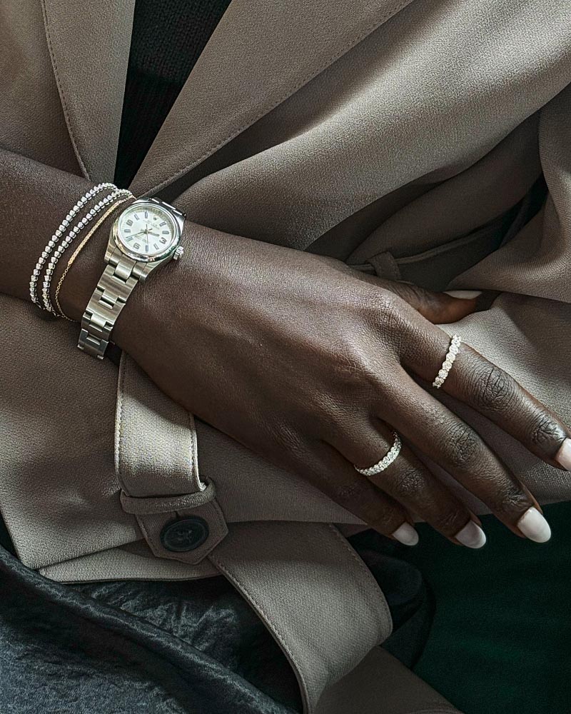 MTO Solid Yellow Gold - Half Eternity Diamond Ring (1.25 ctw) - Shop the Look