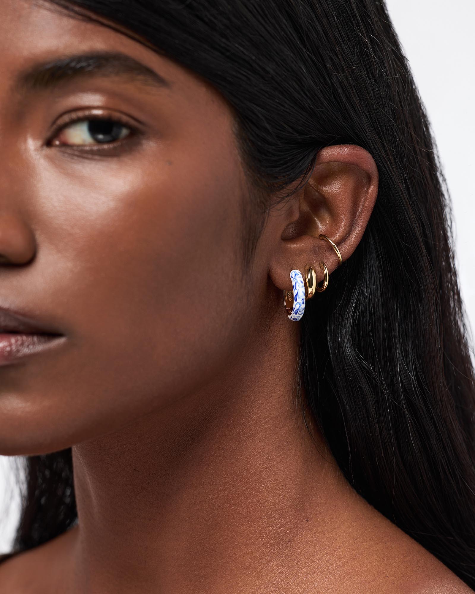 Giulia Medium Marble Blue - Shop the look