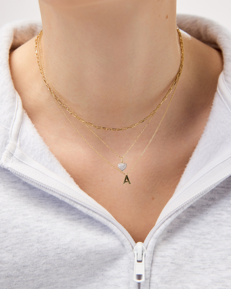 Letter Necklace - Shop the Look