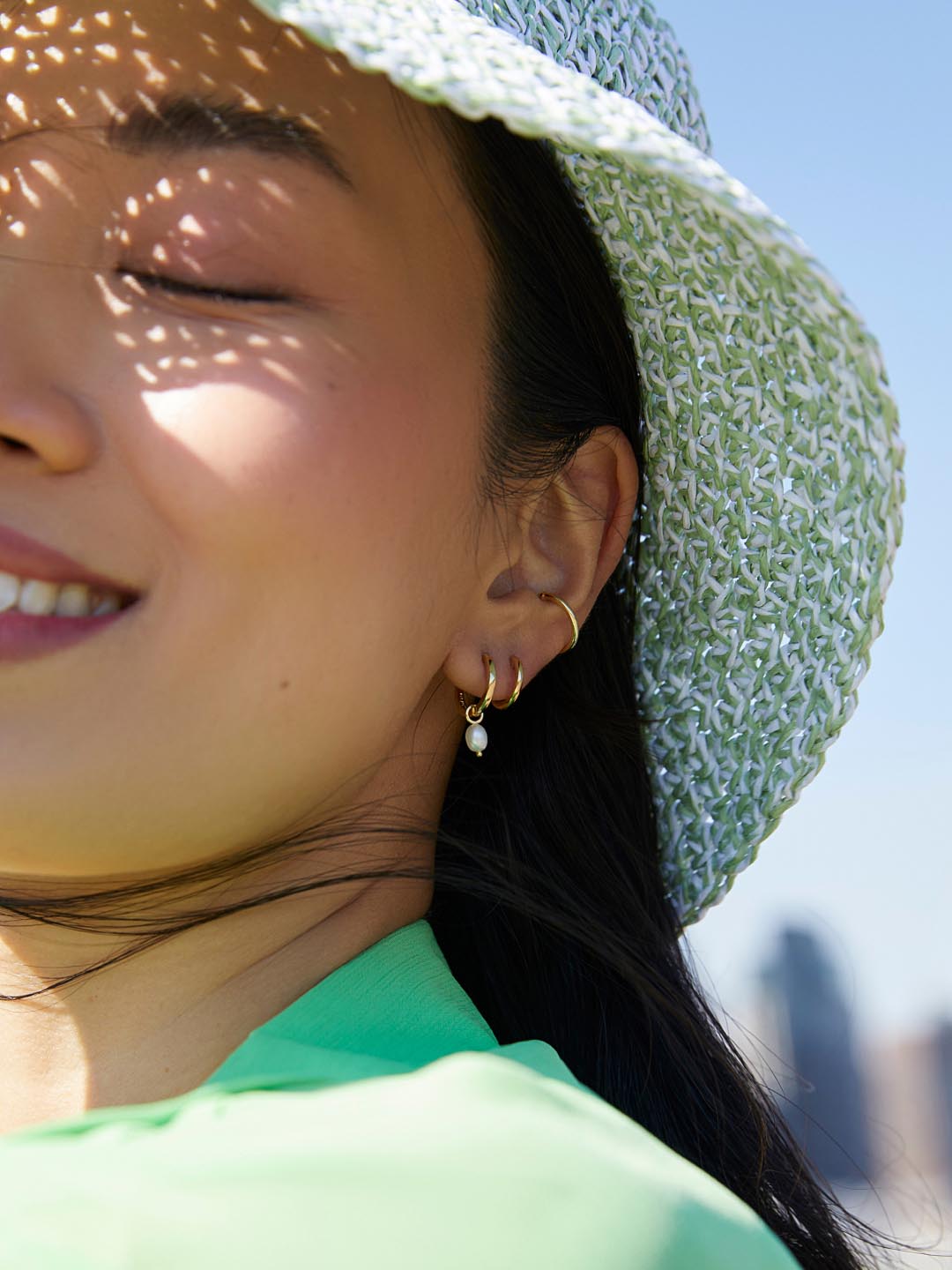 Pearl Huggie Earrings | Ana Luisa | Online Jewelry Store At