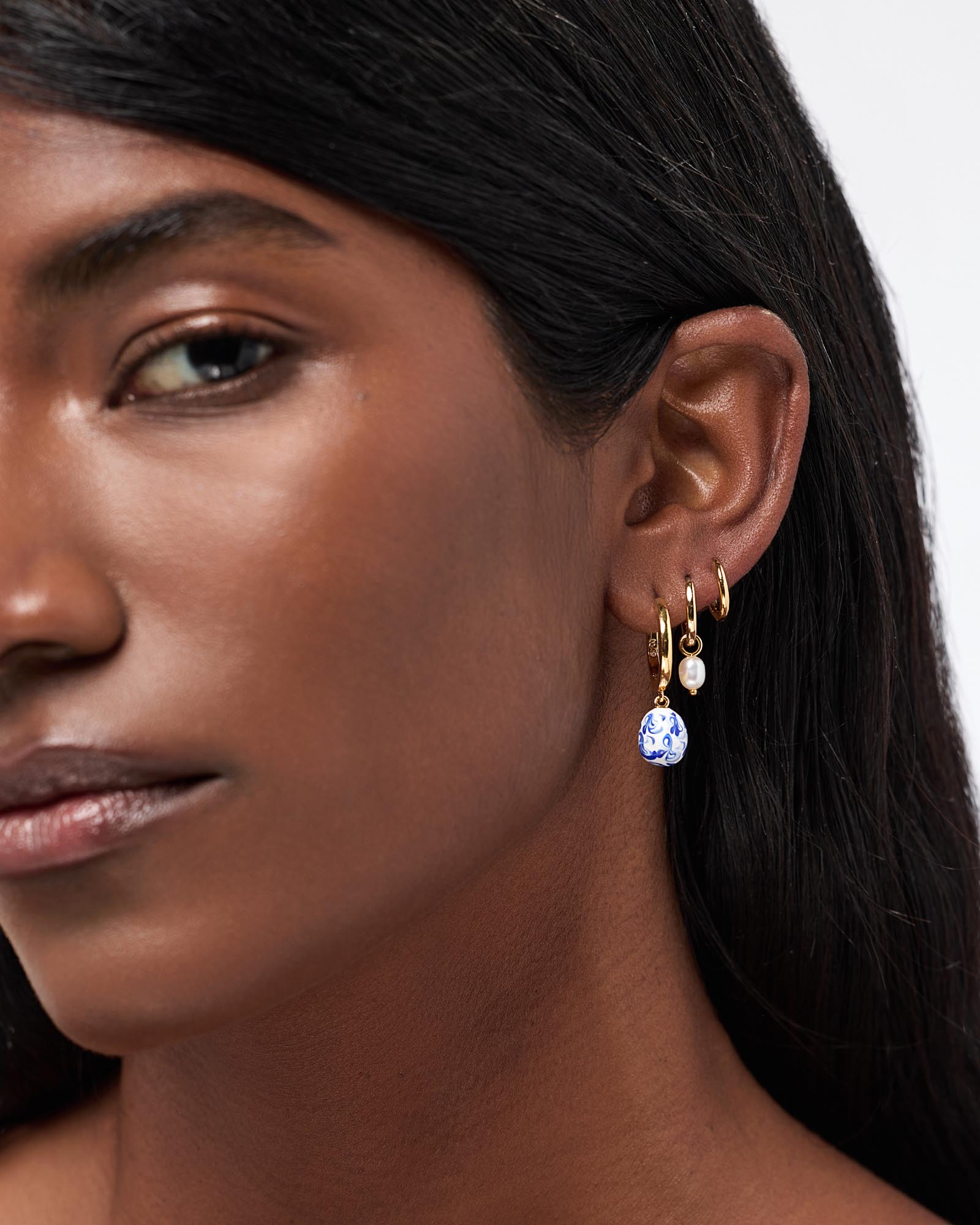 Lainey Medium Marble Blue - Shop the look