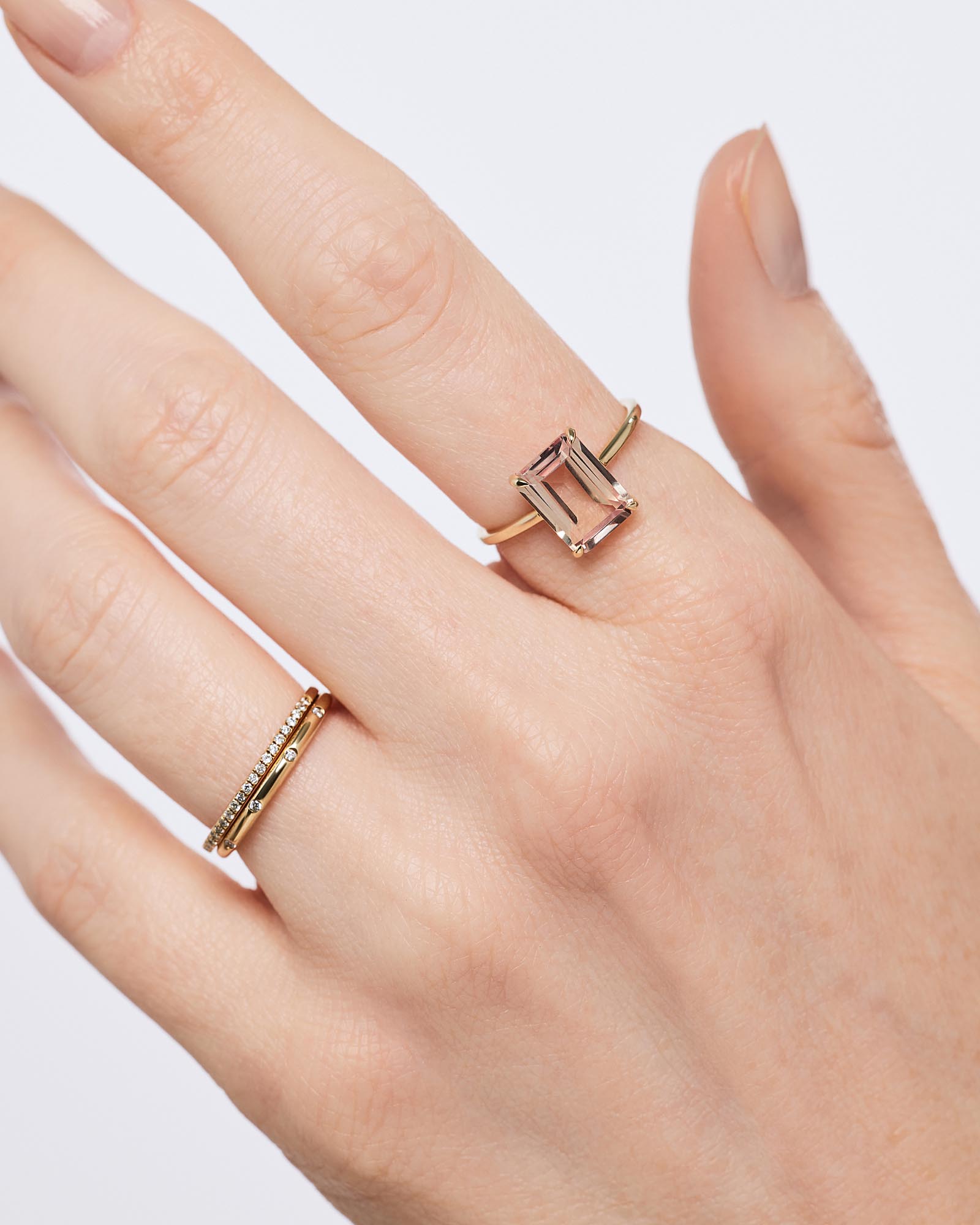 Light Pink Sapphire Spritz Ring - Shop the look