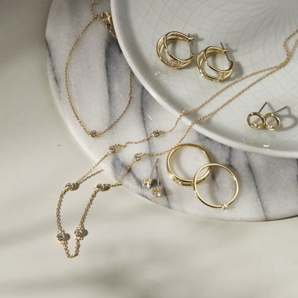 Circle Stud Earrings - Lena | Ana Luisa Jewelry