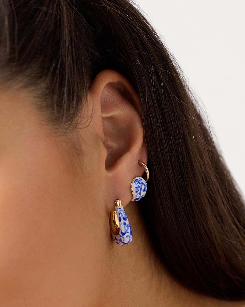 Mini Abby Marble Blue - Shop the look