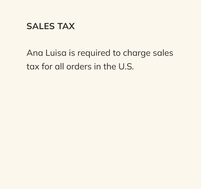 sales tax