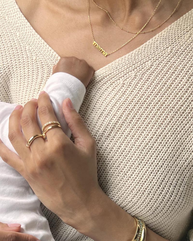 Mama Necklace, Ana Gold, Leia, Stevie, Darcy