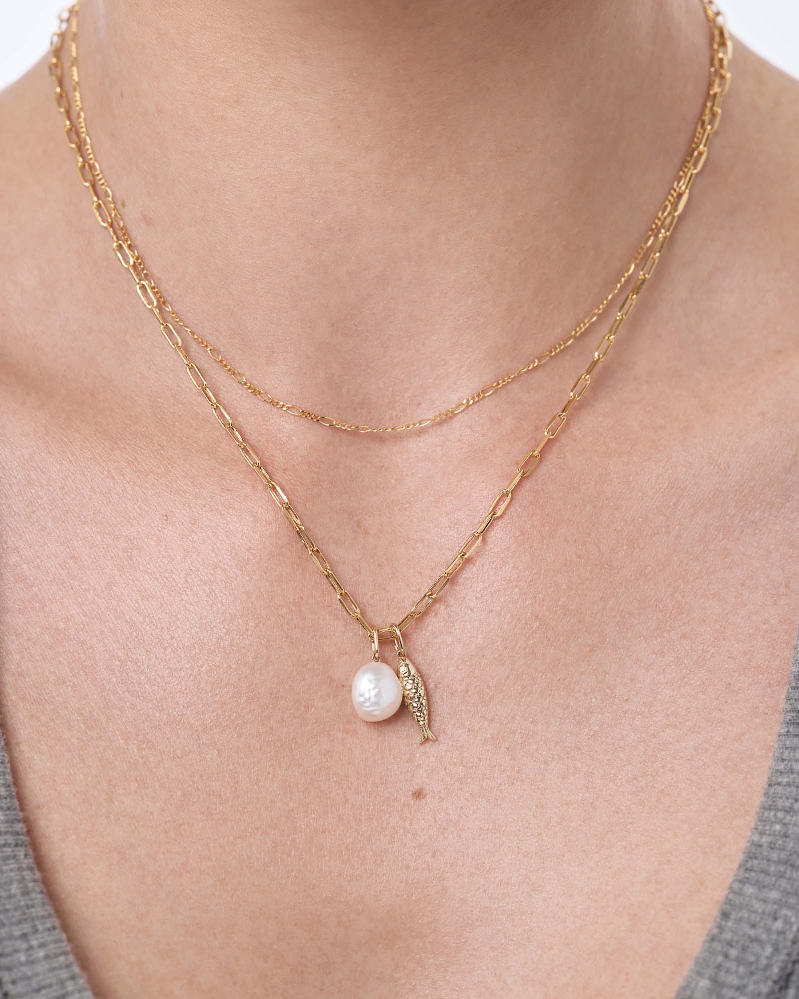 Organic Pearl Necklace - Shop the look