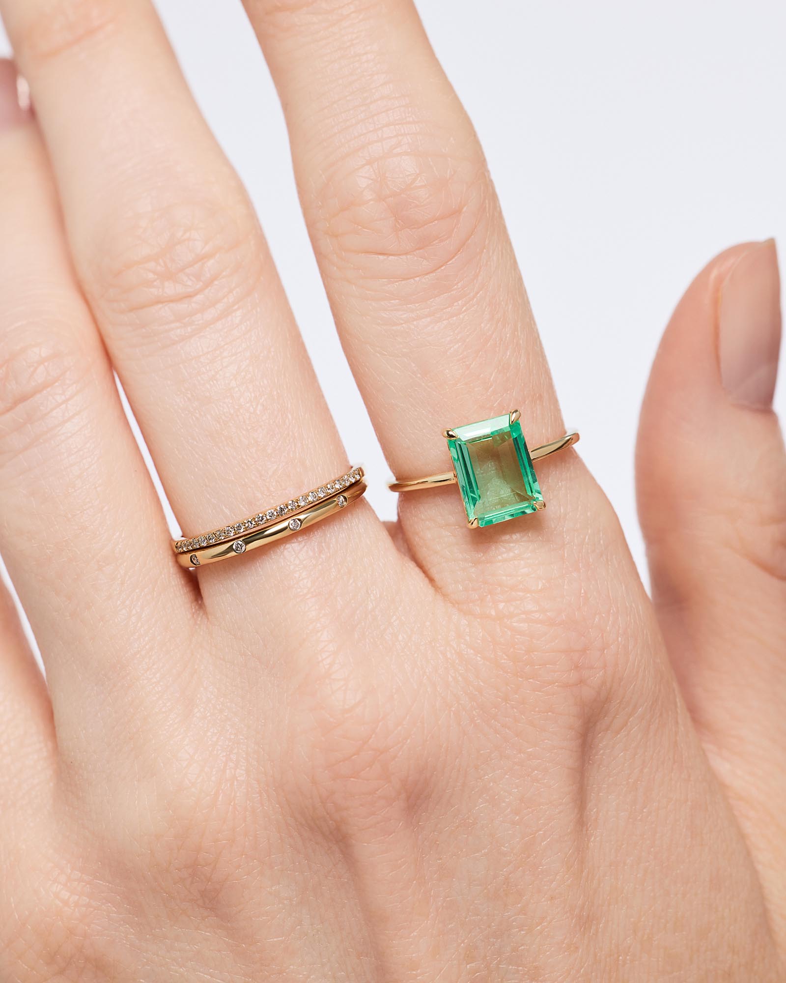 Green Sapphire Spritz Ring - Shop the look