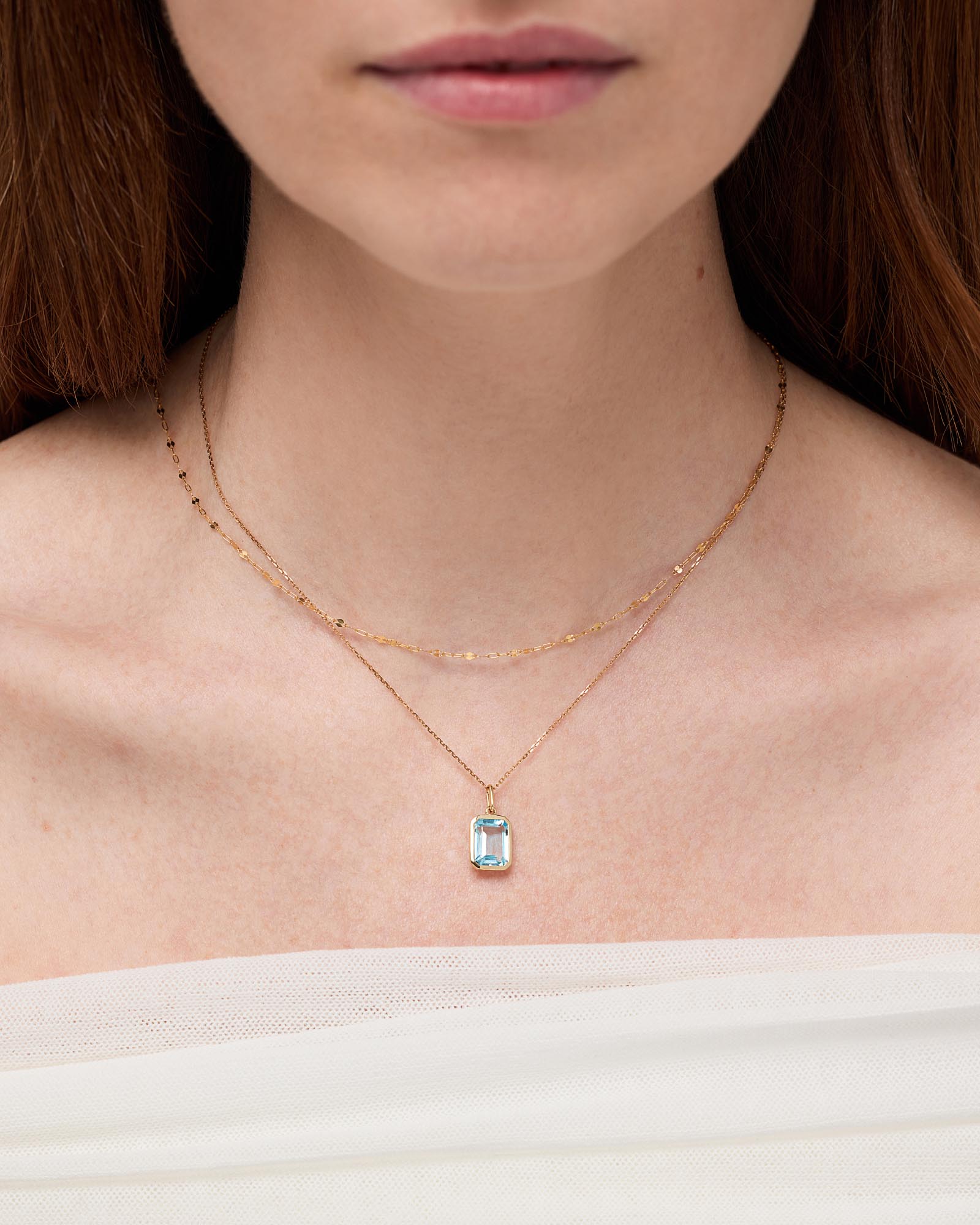 Blue Topaz Spritz Necklace - Shop the look