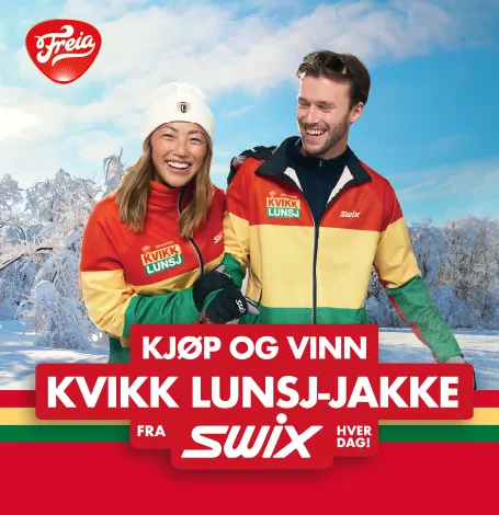 Vinn unik kvikk lunsj jakke fra SWIX