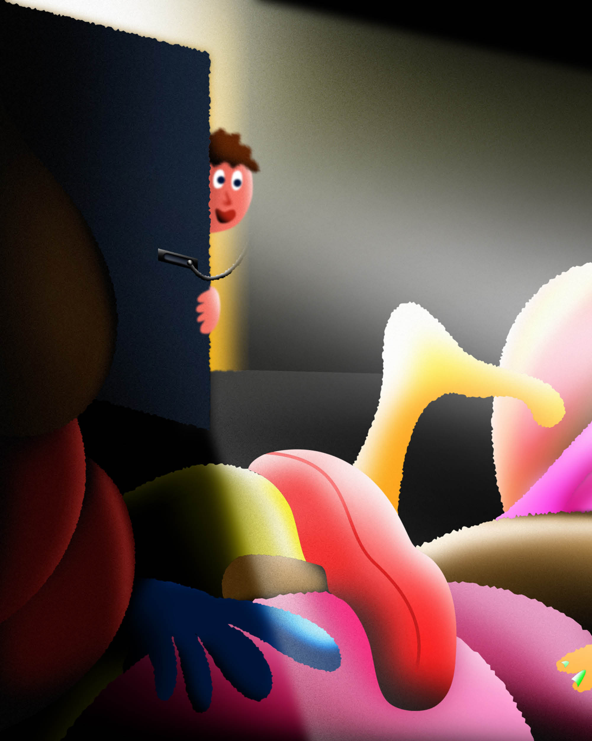 Illustration about a sex pass