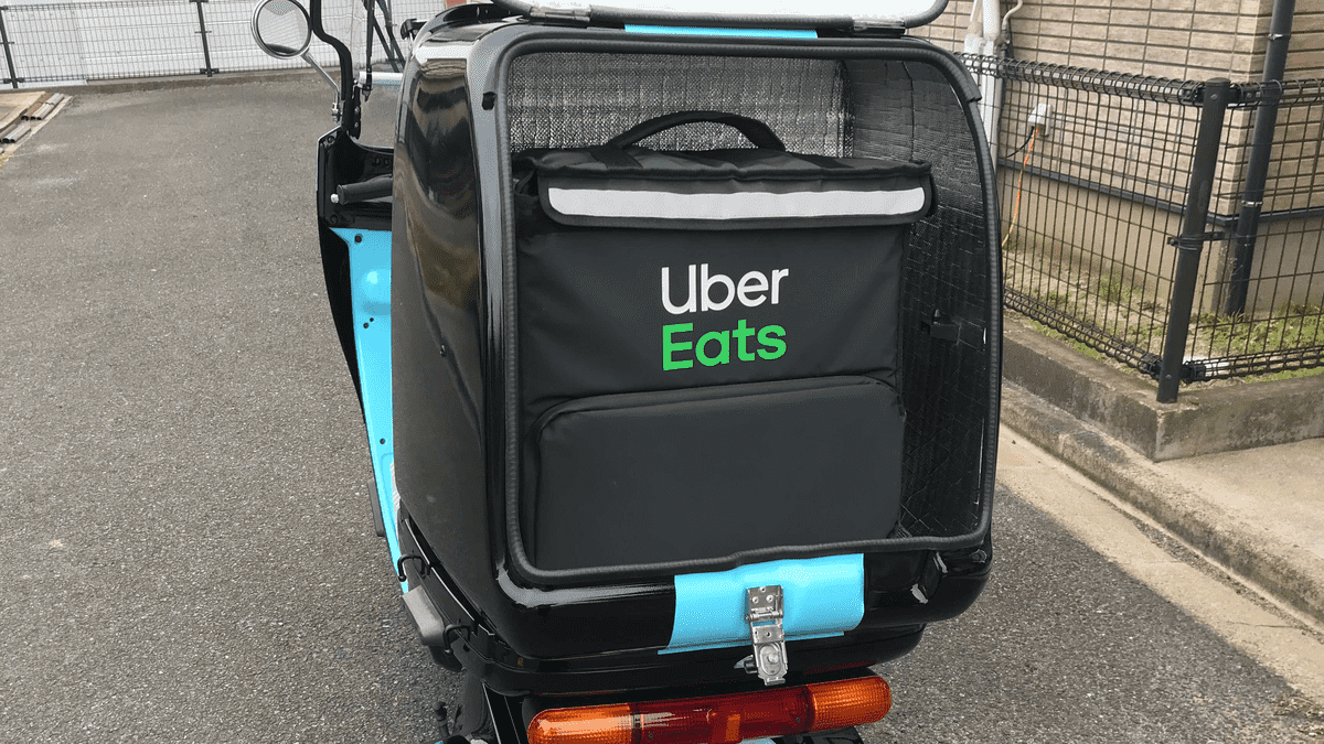 ジャイロキャノピー】Uber Eats 配達パートナーがミニカー登録車買って 