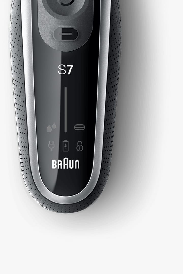 ▷ Compre Máquina Barbear Braun S7 71-N1200S Silver Oscilante 360º