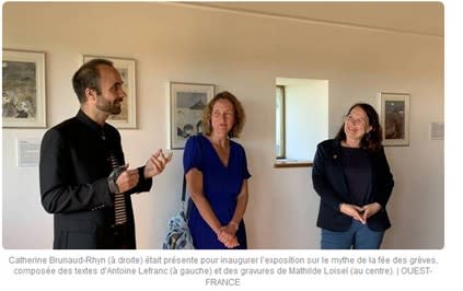 Rencontre autour de l'exposition de la Fée des Grèves