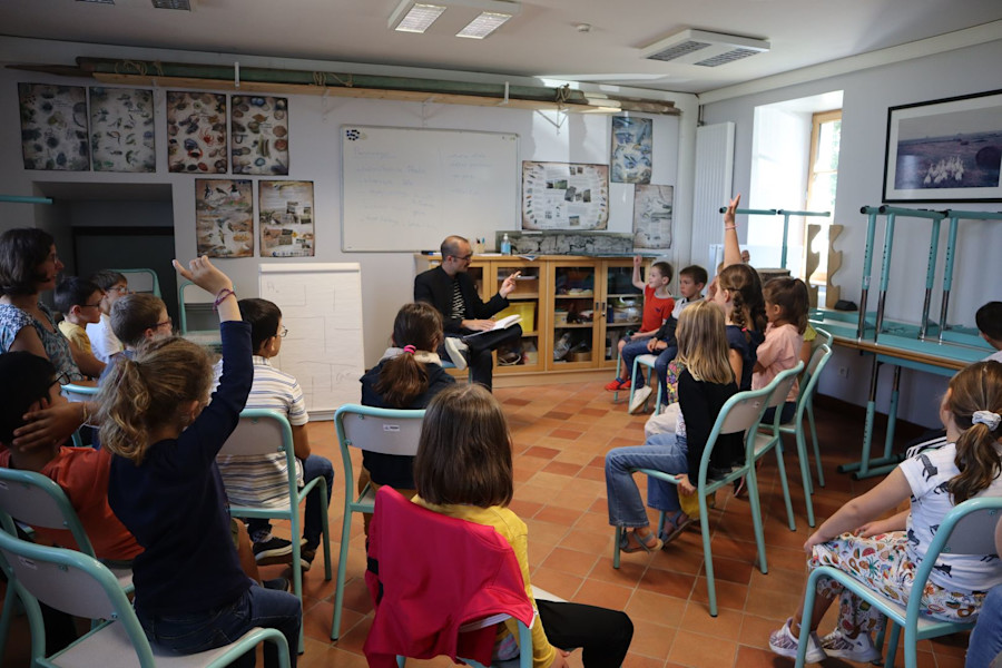 Journées du Patrimoine 2024 : atelier d'écriture collectif avec l'école de Vains