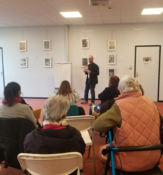 Rencontre à La édiathèque de la Haye et conférence "Comment écrire un J'aime Lire"