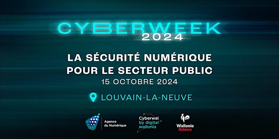 Cyberweek 2024 : La sécurité numérique pour le secteur public 's banner